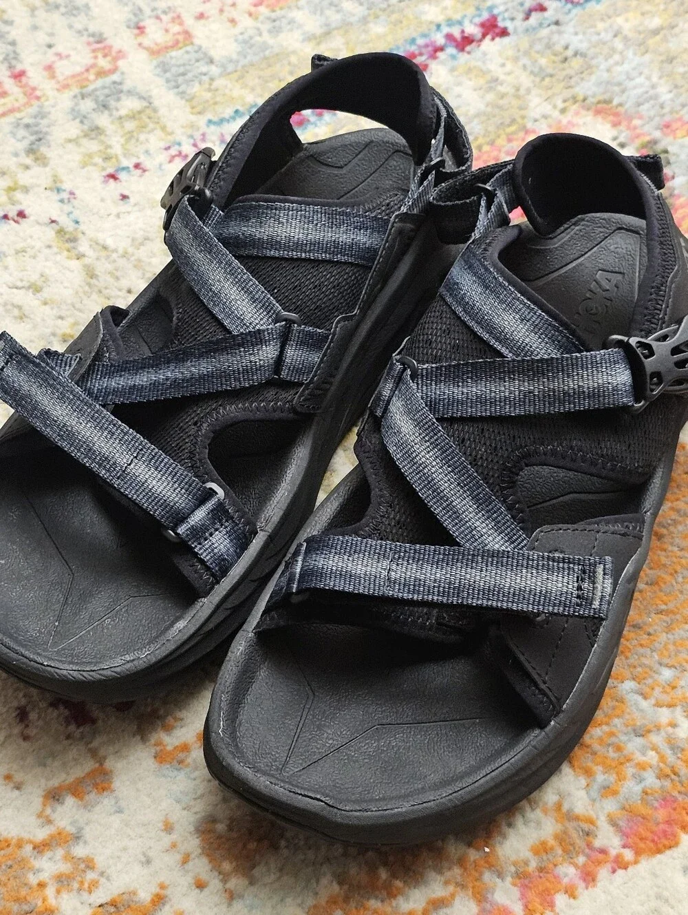 HOKA One One Infini Hike TC Hiking Strap Sandals Men's Size 12 Shoes